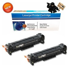 2PK CC530A 304A Laser Toner Black for HP CP2025 CM2320N picture