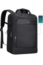 PIJUSHI PB315 16 in Laptop Backpack Black USB TSA Anti-Theft Luggage Strap picture