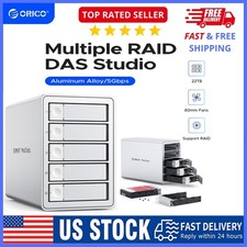 ORICO 5Bay RAID External Hard Drive Enclosure for 2.5/3.5 Inch SATA HDD SSD picture