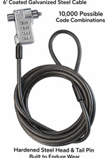 ON SALE  Codi 4-digit Combination Notebook Computer Titanium Lock For PC and MAC picture
