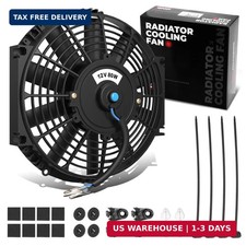 DNA Motoring 12 Inch High Performace Electric Cooling Slim Radiator Fan with ... picture