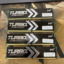 PQI TURBO PQI3200-1024SA 1GB PC 3200 DDR 400 184-Pin Desktop Memory 3-4-4-8 x4 picture