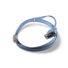 6ft Rollover Console Cable for Cisco RJ45 Male to DB9 Female 72-3383-01 - Blue picture