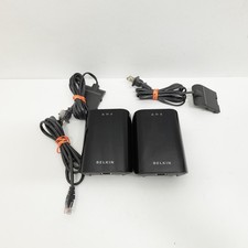 BELKIN F5D4074-S v1 200mb Powerline HD Network Ethernet Adapters - 2 picture
