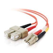 C2G 33155 6.56 ft. LC/SC Duplex 62.5/125 Duplex Multimode Fiber Optic Cable picture