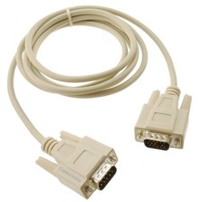6ft DB9 Male to HD15 Male VGA to Sony Multisync-Type Monitor Video Cable picture