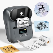 Phomemo M110 Label Maker Machine Thermal Bluetooth Mini Barcode Printer BIG SALE picture