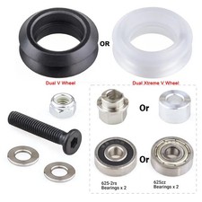 10PCS Xtreme Dual V Wheel Kits for C-beam V-Slot Profile 3D Printer -Unassembled picture
