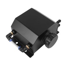 Coolant Overflow Tank,Coolant Reservoir Tank for Universal 1L Black picture