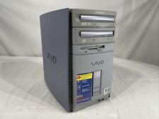 Vintage Sony VAIO PCV-R553DS Retro Desktop Computer, Pentium II 650 Mhz, NO HDD picture