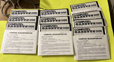 Compute's Gazette 5.25 10 Disk lot Commodore 64 128 C64 1986 - All Tested Works picture