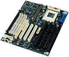 PC CHIPS M520 PT-7502 SOCKET 7 SDRAM 4x SIMM 3x PCI 4x ISA picture