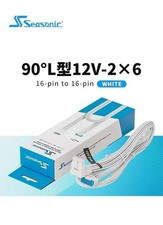 SEASONIC 90° 12V-2x6 16-Pin Power Cable for 40 Series GPU​  picture