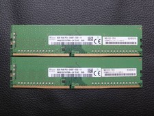 Skhynix 8GB DDR4-2400 ECC UDIMM 16GB 2pcs Used Tested No Return picture