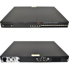 Brocade FastIron FCX624S-F 80-1002726-XX 24x SFP 4xRJ45 Switch 2x 16G CX4 1xPSU picture