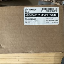 Genuine Sealed Stratasys Dimension FDM ABS-P400  (White) Cartridge 340-20000 picture