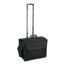 Black Executive Laptop Rolling 17-inch Laptop Catalog Medical Equipment Case picture