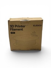 ELEGOO PLA-CF 1.75mm 1KG Carbon Fiber White 3D Printer Filament Sealed picture