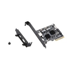 PCI-E X4/X8/X16 USB 3.2 Gen2 Expansion Card For USB1.1 2.0 3.0 3.1 3.2 Black picture