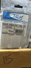 Icc IC107SF2SS Face Plate Flat 1-Gang 2-Port STAINLESS STEEL White picture