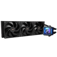 360mm AIO CPU Liquid Cooler with IPS LCD Screen - High Performance Thermal Solut picture