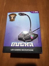 BUGHA LED Gaming Microphone for PC World Cup Hands Free Exclusive ~ NEW & SEALED picture