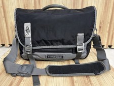 Timbuk2 Classic Laptop Messenger Bag Medium Black Grey Bike Commuter picture