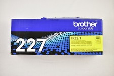 Brother TN227Y High Yield Yellow Toner Cartridge Genuine NO RETAIL BOX picture