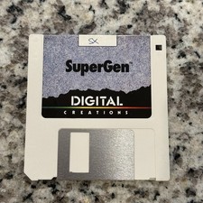 SuperGen SX Digital Creations Software Floppy Disk Vintage 1990 picture