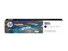 HP 981A Black Original PageWide Cartridge, ~6,000 pages, J3M71A picture