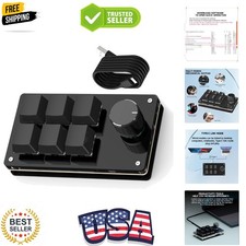 Programmable Macro Keyboard,6 Key Macro Mechanical Gaming Macro Keypad,Custom... picture