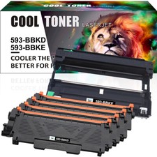 For Dell E310dw E514dw E515dw  593-BBKD Toner Cartridge 593-BBKE Drum Unit SET picture