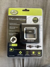 BRAND NEW New Gear Head 7 Port USB 2.0 Hub With SC Adapter picture