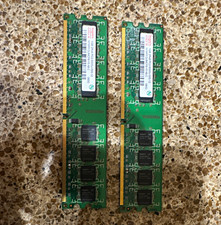 Hynix 1GB (2x512MB) DDR-400 PC3200U 184-Pin DIMM ECC Unbuffered RAM picture