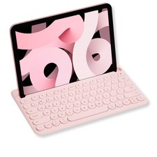 Bluetooth Keyboard for iPad | Wireless Keyboard for Tablet, iPhone (Multi-Dev... picture
