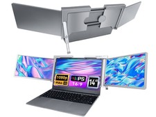 NEW 14 inch 1080P IPS Laptop Screen Extender 280° Rotatable Portable Monitor picture