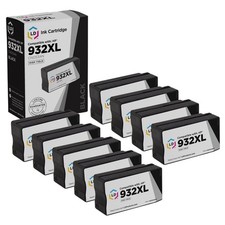LD Reman Replacements HP932XL CN053AN 9pk Blk 6100, 6600, 6700, 7110 7610 picture