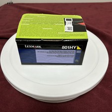 Genuine Lexmark 801HY Yellow High Yield Return Program Toner (CX410 CX510) *New* picture