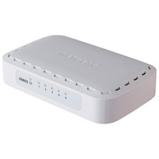 NETGEAR 5 Port Gigabit Ethernet Switch (GS605v5) - White picture