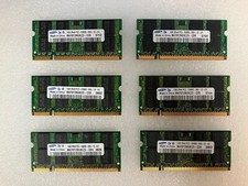 2GB (2x1Gb)  Samsung PC2-5300 SO-DIMM 667 MHz DDR2 Memory (M470T2953CZ3-CE6)~ picture