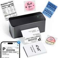 Phomemo Bluetooth Thermal Shipping Label Printer 4X6 For Business USPS FedEx LOT picture