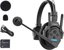 SYNCO XTALK XPro1 Wireless Intercom Headset System, 2.4GHz Full Duplex picture