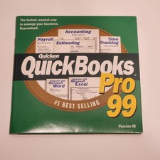 Quicken Quickbooks Pro 99 Software with product key picture