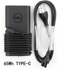 Genuine 65W USB C Charger for Dell Latitude 7275 7370 5420 5285 5290 5520 02YK0F picture