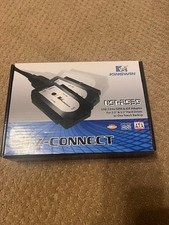 KINGWIN EZ-Connect USI-2535 USB 2.0 to SATA & IDE HARD-DRIVE W/ One Touch Backup picture