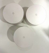 Google WiFi System Router For Whole Home Coverage AC 1304 (3 PACK) Mesh WORKS picture
