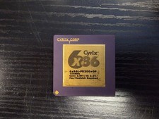 Cyrix 6x86 PR200+ CPU 6x86L-PR200+GP 150MHz Socket 7 Vintage Processor picture