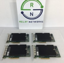 LOT OF 4 Silicom PE310G4I40EU-T 4-port 10Gb Ethernet RJ45 PCIe Card X540 01KM586 picture