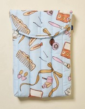 AUTH NEW BAGGU Puffy Laptop Sleeve Quilted Case Pouch Bag Get Ready With Me picture
