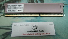 Geil 2GB DDR3-1333 PC3-10660 1.5v DIMM Desktop Ram GV34GB1333C9DC picture